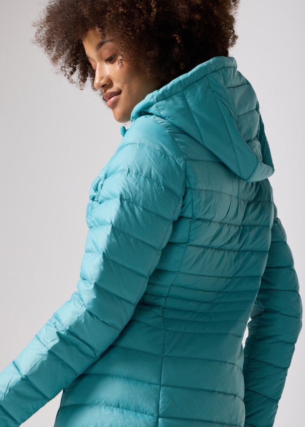 Aqua Duck Down Puffer Coat Duck Apparel