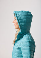 Aqua Duck Down Puffer Jacket - Duck Apparel