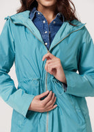 Aqua Stars Raincoat - Duck Apparel