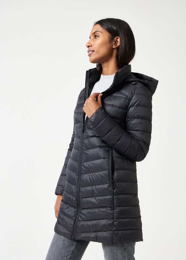 Black Duck Down Puffer Coat Duck Apparel