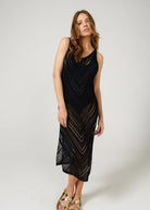 Black Knit Dress - Duck Apparel