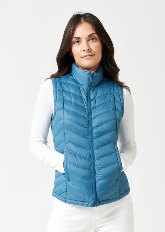 Blue Ivy Duck Down Puffer Vest - Duck Apparel