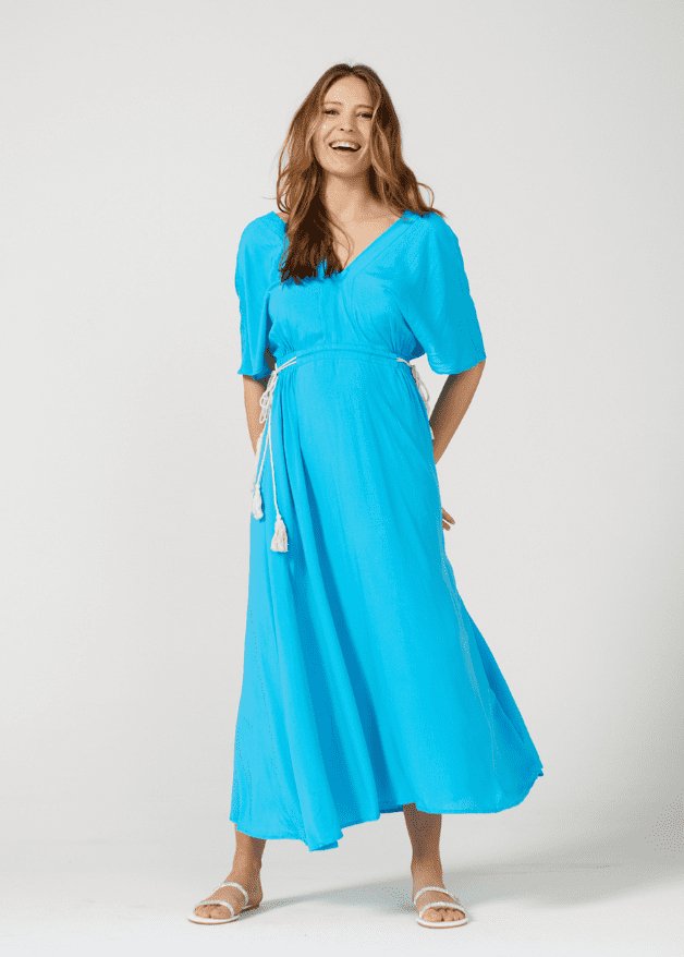 Blue Sundress - Duck Apparel