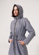 Houndstooth Raincoat - Duck Apparel