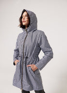 Houndstooth Raincoat - Duck Apparel