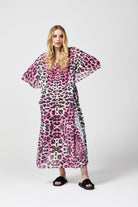 Lotus Leopard Kaftan - Duck Apparel