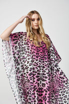 Lotus Leopard Kaftan - Duck Apparel