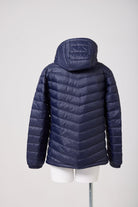 Navy Mens Duck Down Puffer Jacket - Duck Apparel