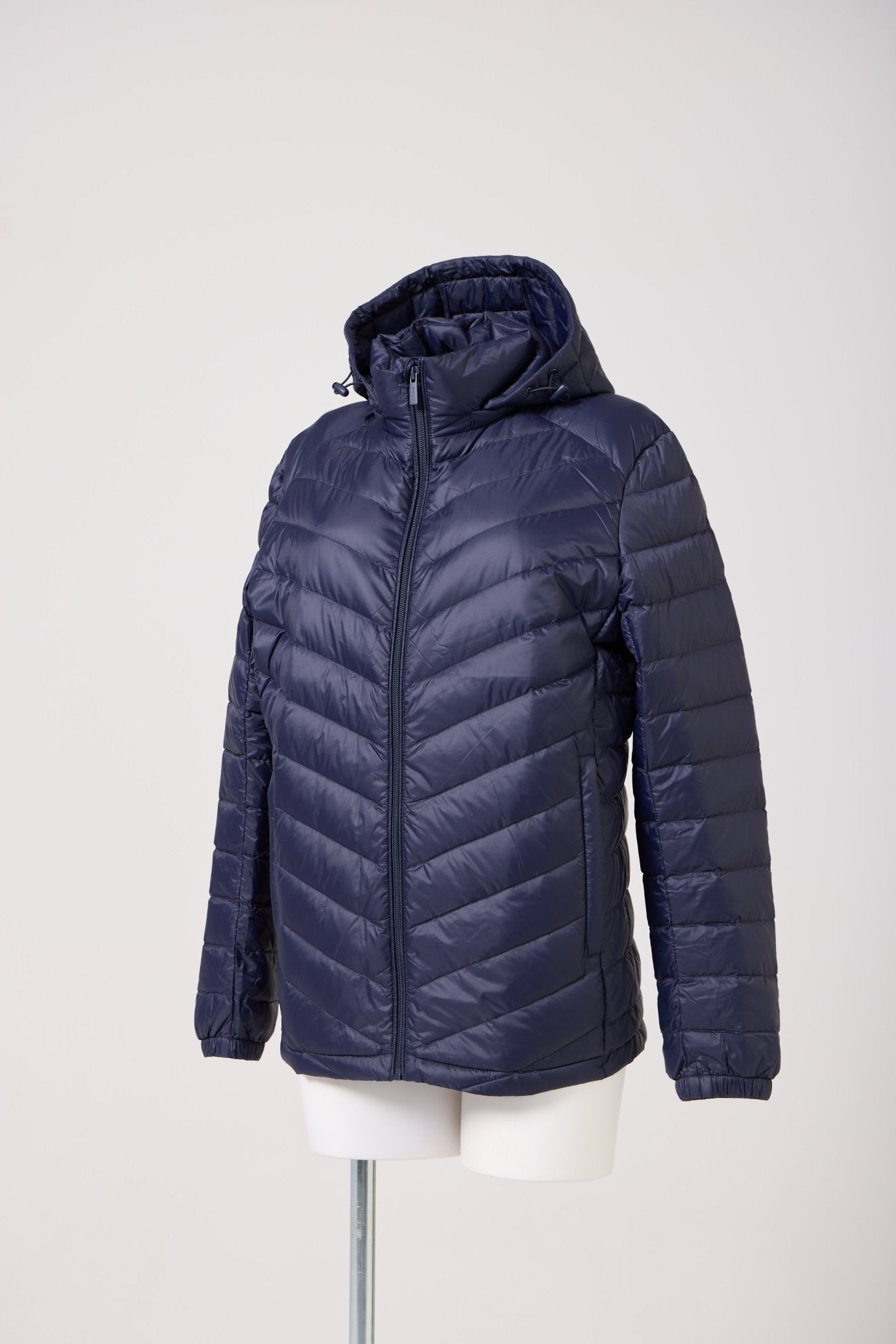 Navy Mens Duck Down Puffer Jacket - Duck Apparel