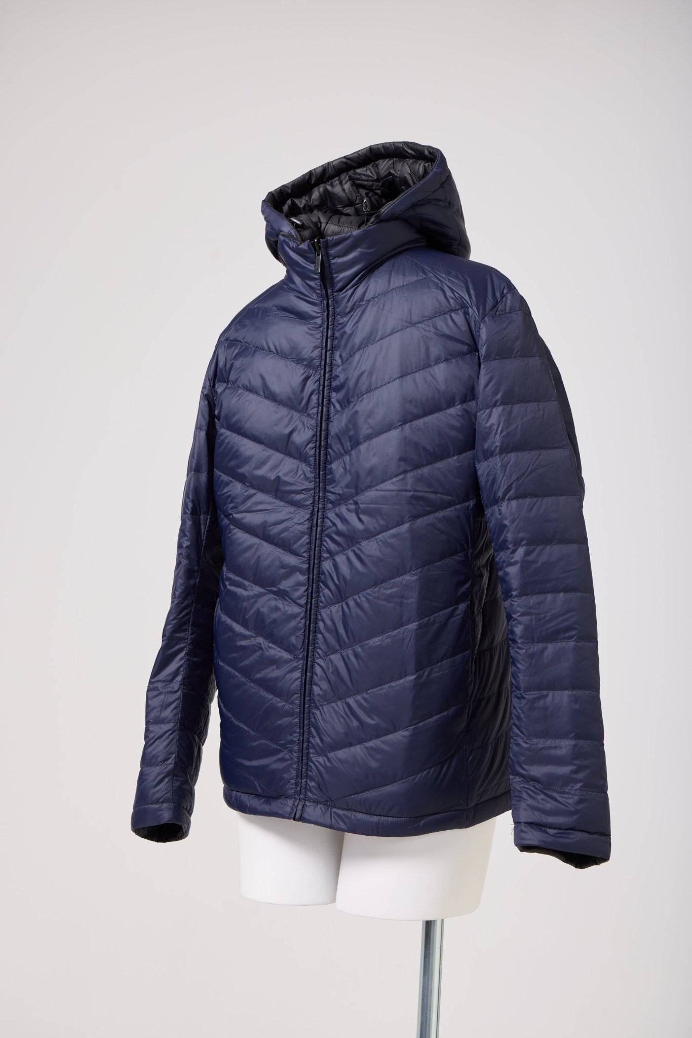 Navy Mens Duck Down Puffer Jacket - Duck Apparel