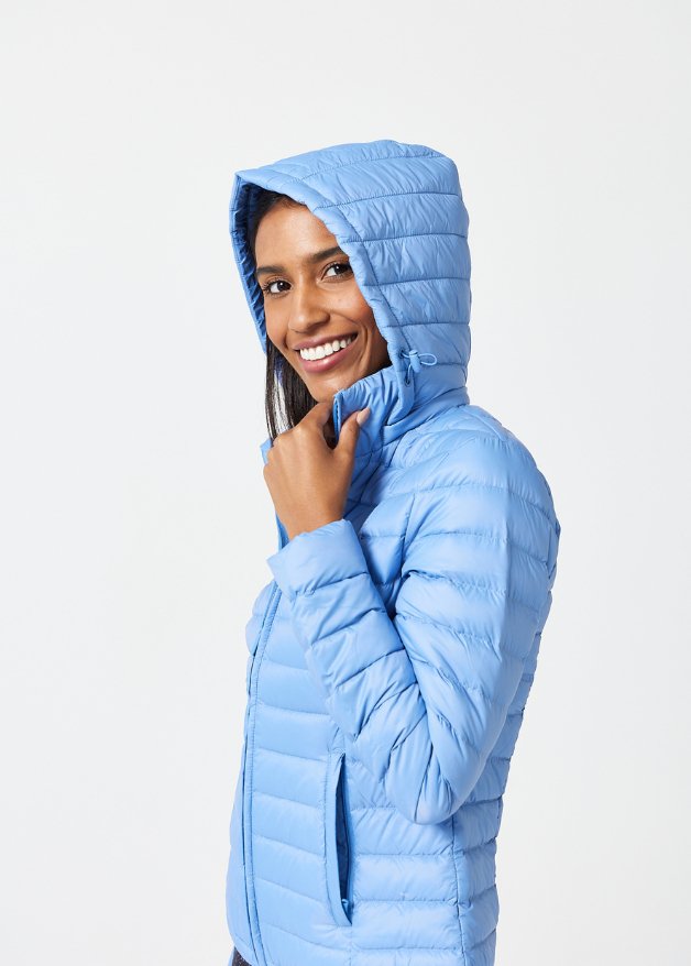 Periwinkle Duck Down Puffer Jacket Duck Apparel