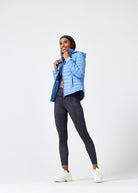 Periwinkle Duck Down Puffer Jacket - Duck Apparel