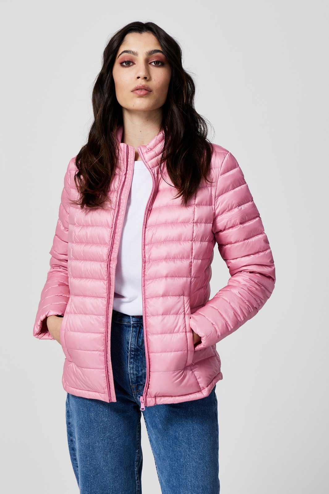 Pink Duck Down Jacket - Duck Apparel