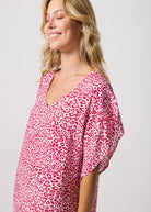 Pink Leopard Kaftan - Duck Apparel