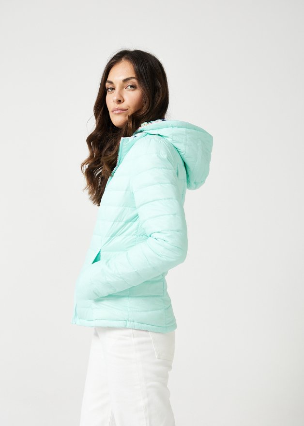 Reversible Eastern Elegance Duck Down Puffer Jacket - Duck Apparel