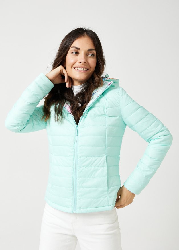 Reversible Eastern Elegance Duck Down Puffer Jacket - Duck Apparel