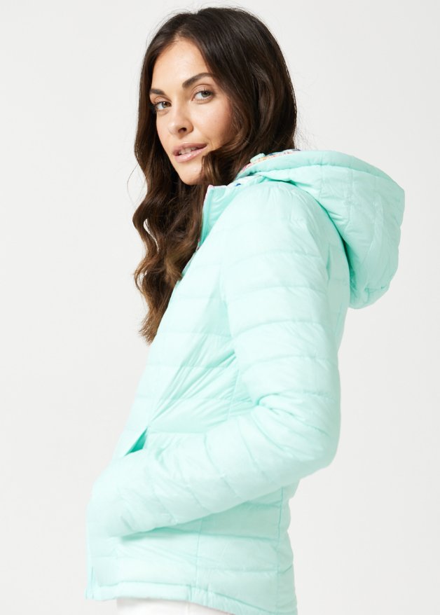 Reversible Eastern Elegance Duck Down Puffer Jacket - Duck Apparel