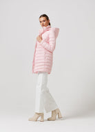 Rose Quartz Duck Down Puffer Coat - Duck Apparel