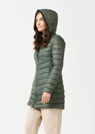 Sage Duck Down Puffer Coat - Duck Apparel