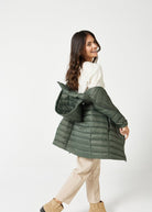 Sage Duck Down Puffer Coat - Duck Apparel