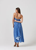 Sapphire Tiger Grecian Dress - Duck Apparel