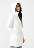 White Duck Down Puffer Coat - Duck Apparel