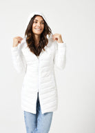 White Duck Down Puffer Coat - Duck Apparel